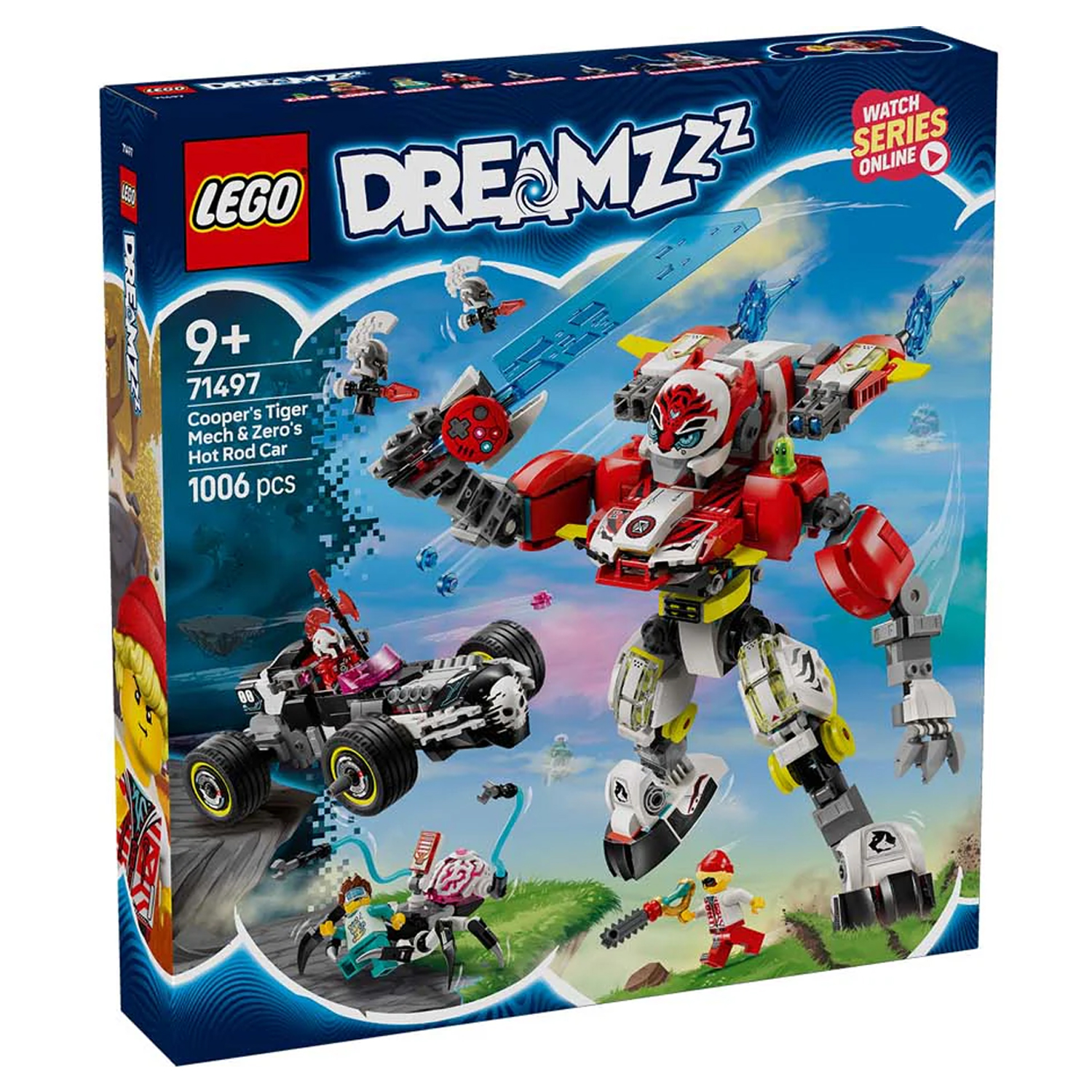 Конструктор LEGO DREAMZzz Робот-тигр Купера 1006 дет. - фото 9