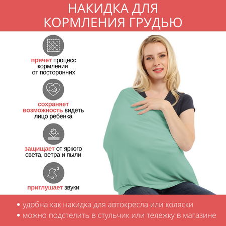 Накидка для кормления Mums Era
