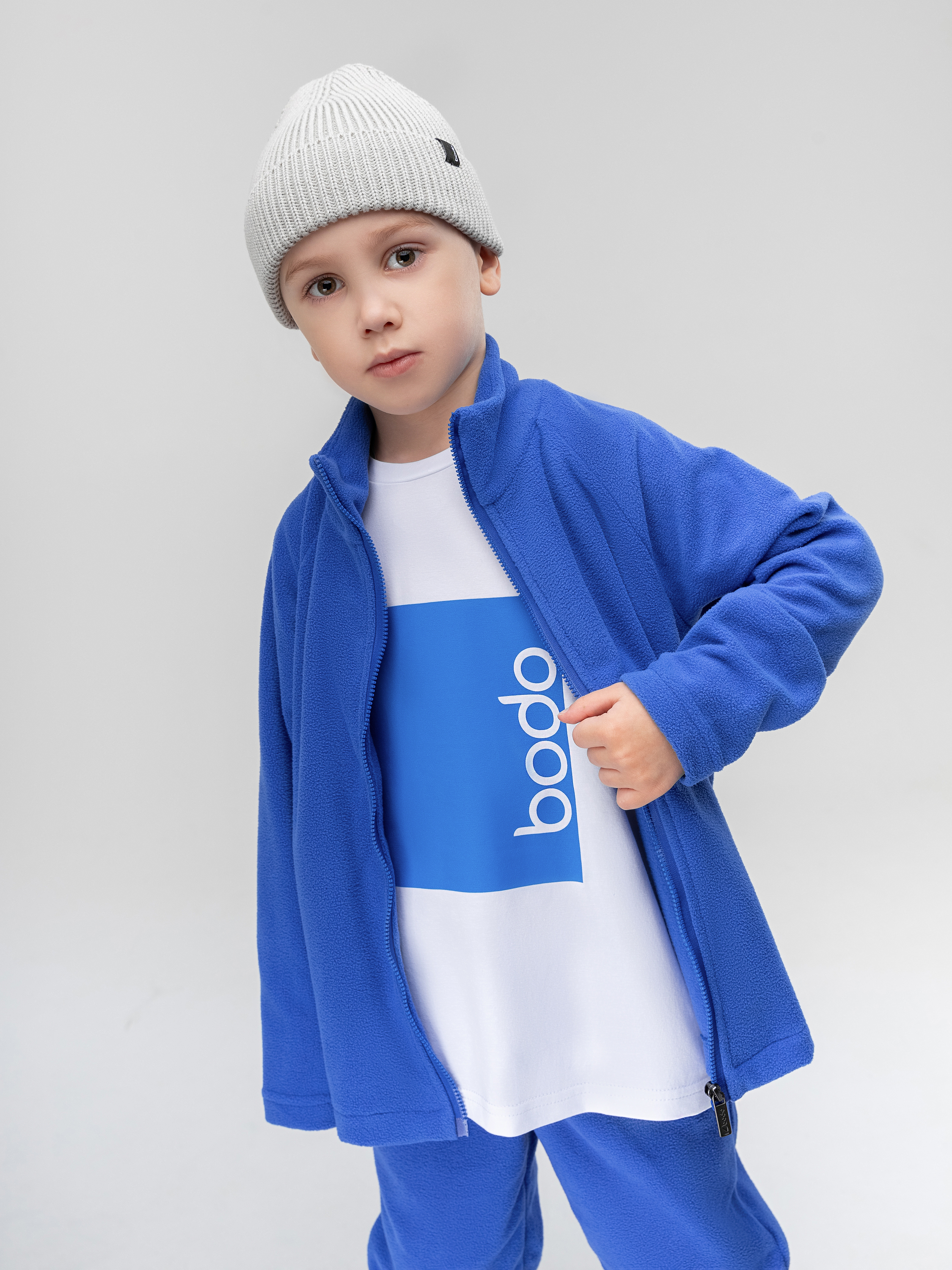 Толстовка и брюки Bodo 11-555MU_синий - фото 7