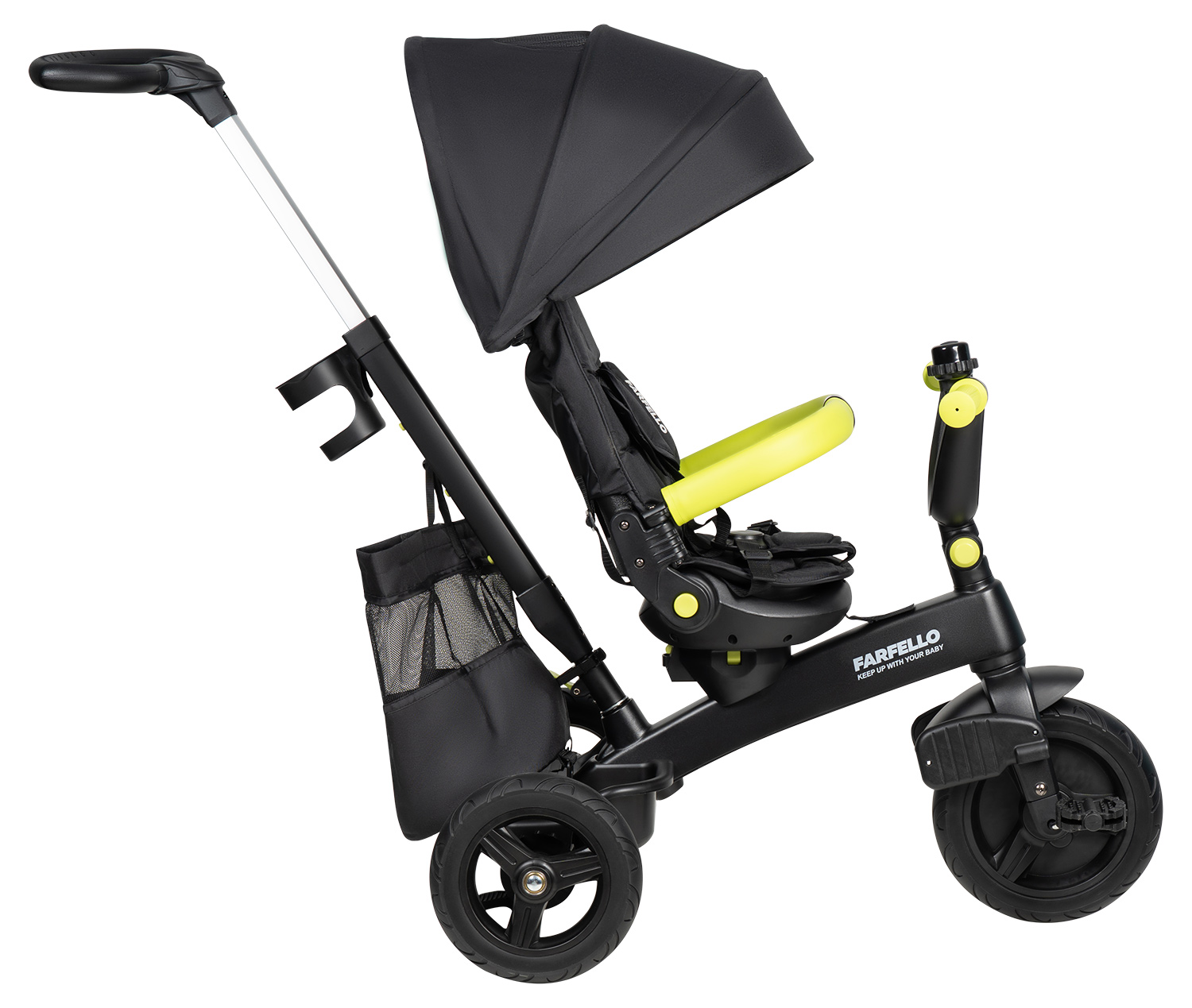 Трехколесный велосипед Farfello 10 дюймов - фото 8