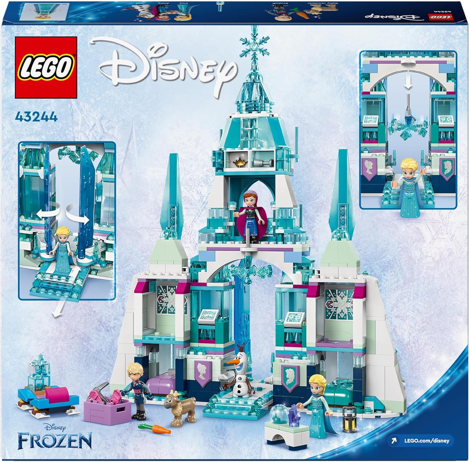Конструктор LEGO Disney Princess Ледовый дворец Эльзы 630 дет. - фото 6