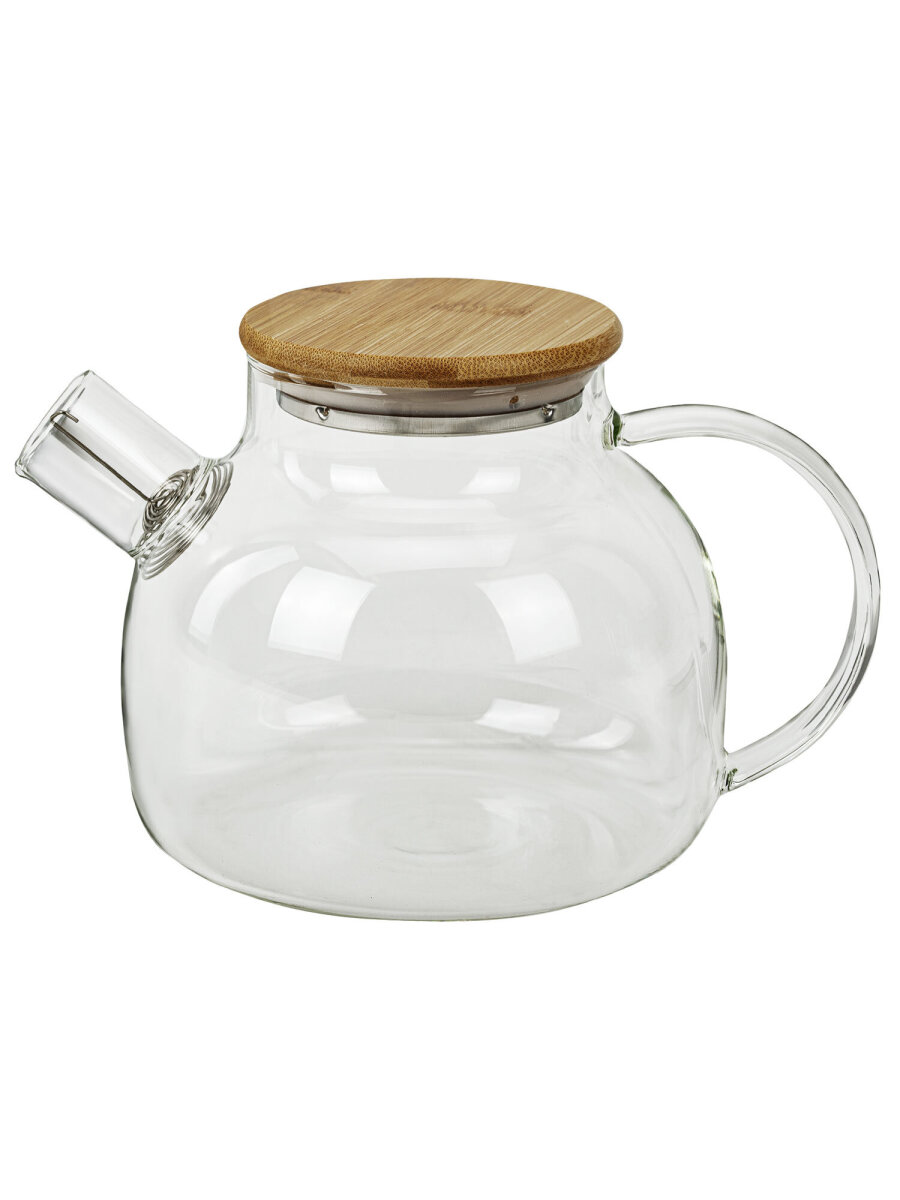 Чайник заварочный DASWERK стеклянный с ситечком жаропрочный 900 мл - фото 9