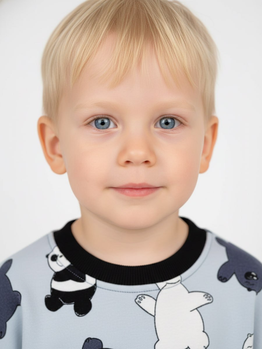 Костюм VEDDI 2260/6041фп-2024/панда/черный - фото 5