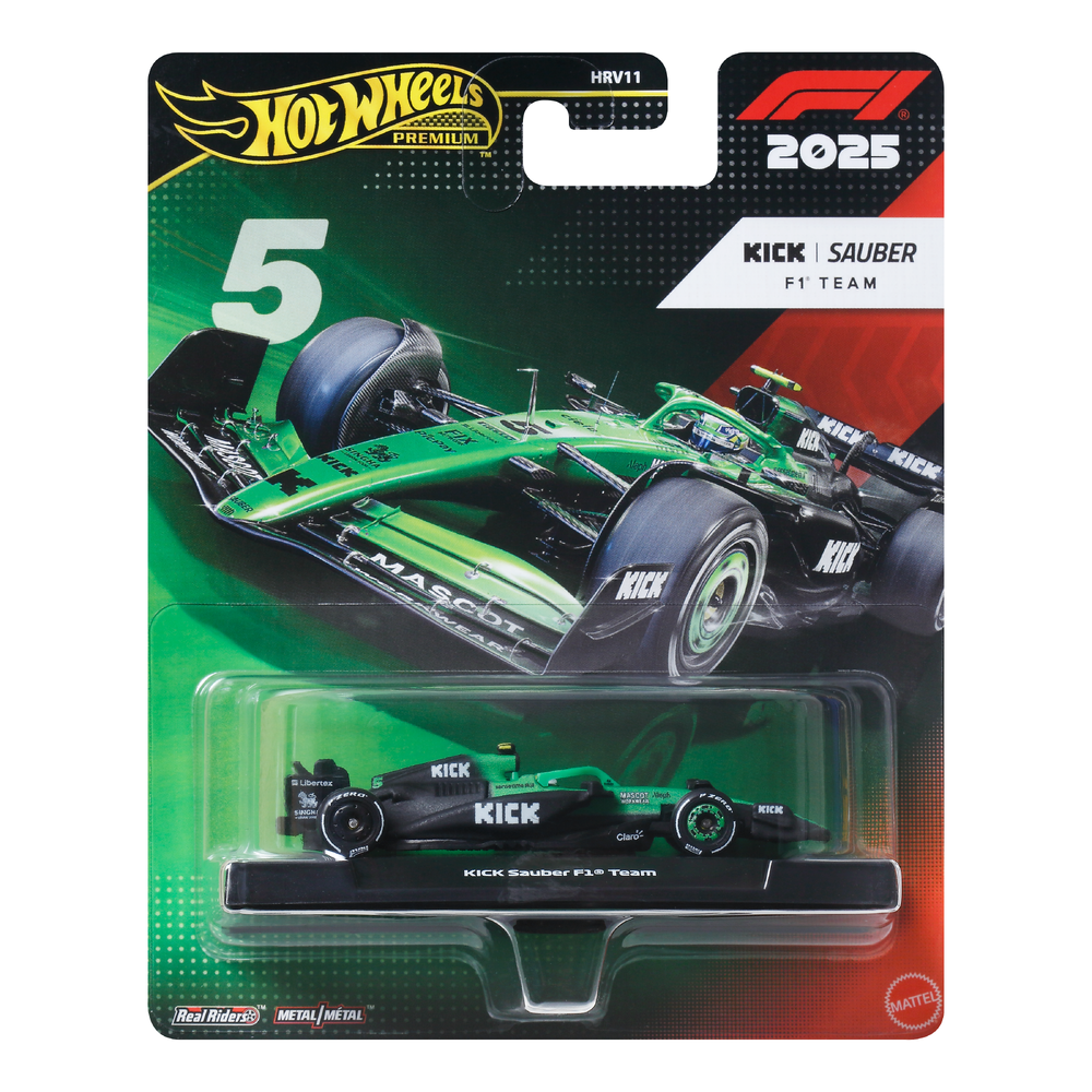 Болид Hot Wheels Premium Formula 1 JKD89 1:64 JKD89 - фото 2