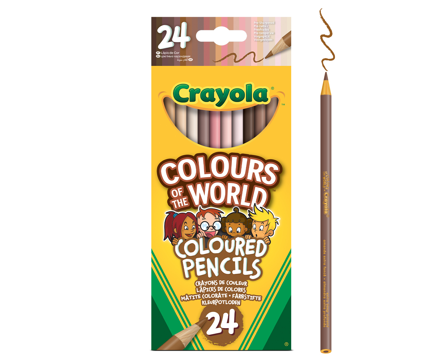 Карандаши цветные Crayola 24 шт. - фото 2