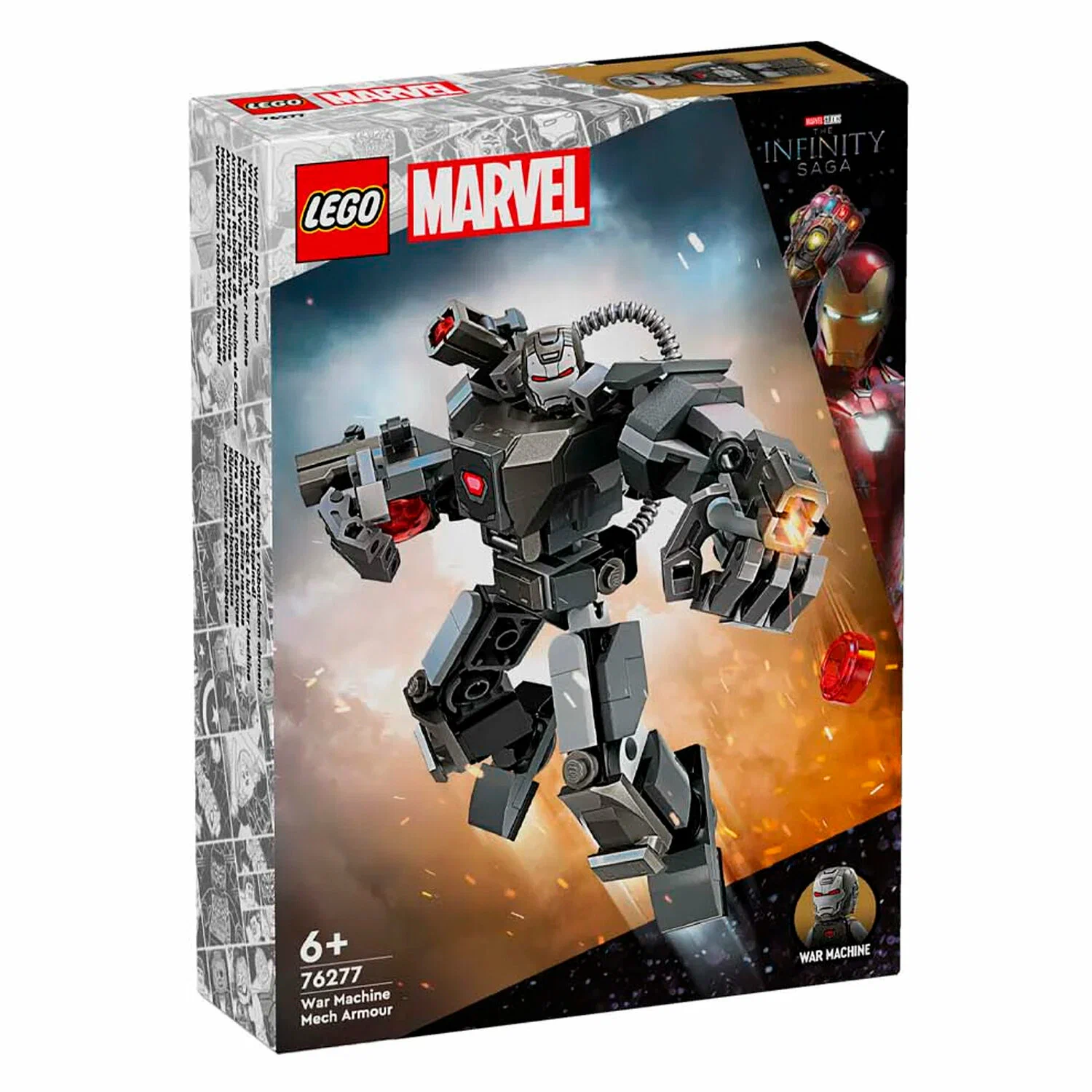 Конструктор LEGO Marvel Super Heroes Механическая броня Воителя 154 дет. - фото 2