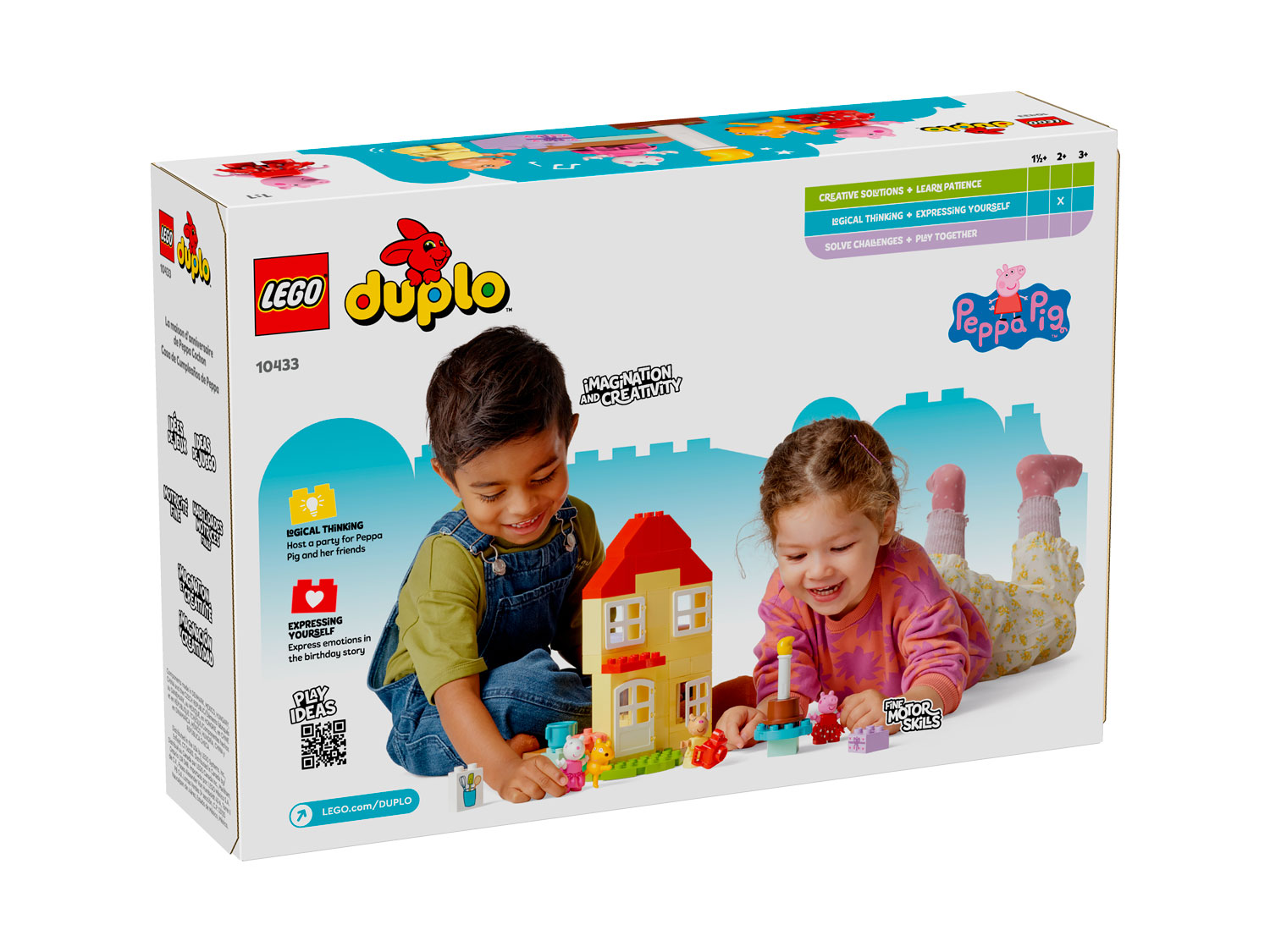 Конструктор LEGO DUPLO Свинка Пеппа: день рождения 59 дет. - фото 8