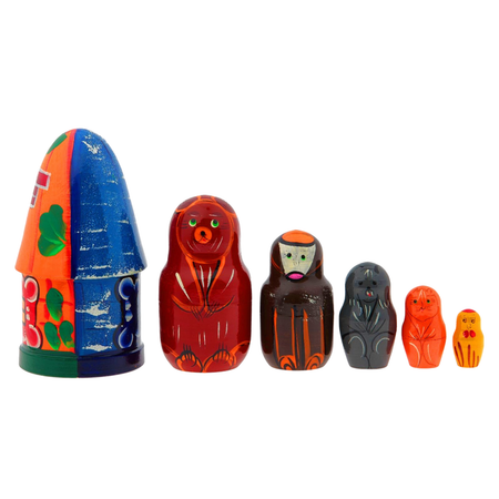 Игрушка Нескучные игры Лубяная избушка