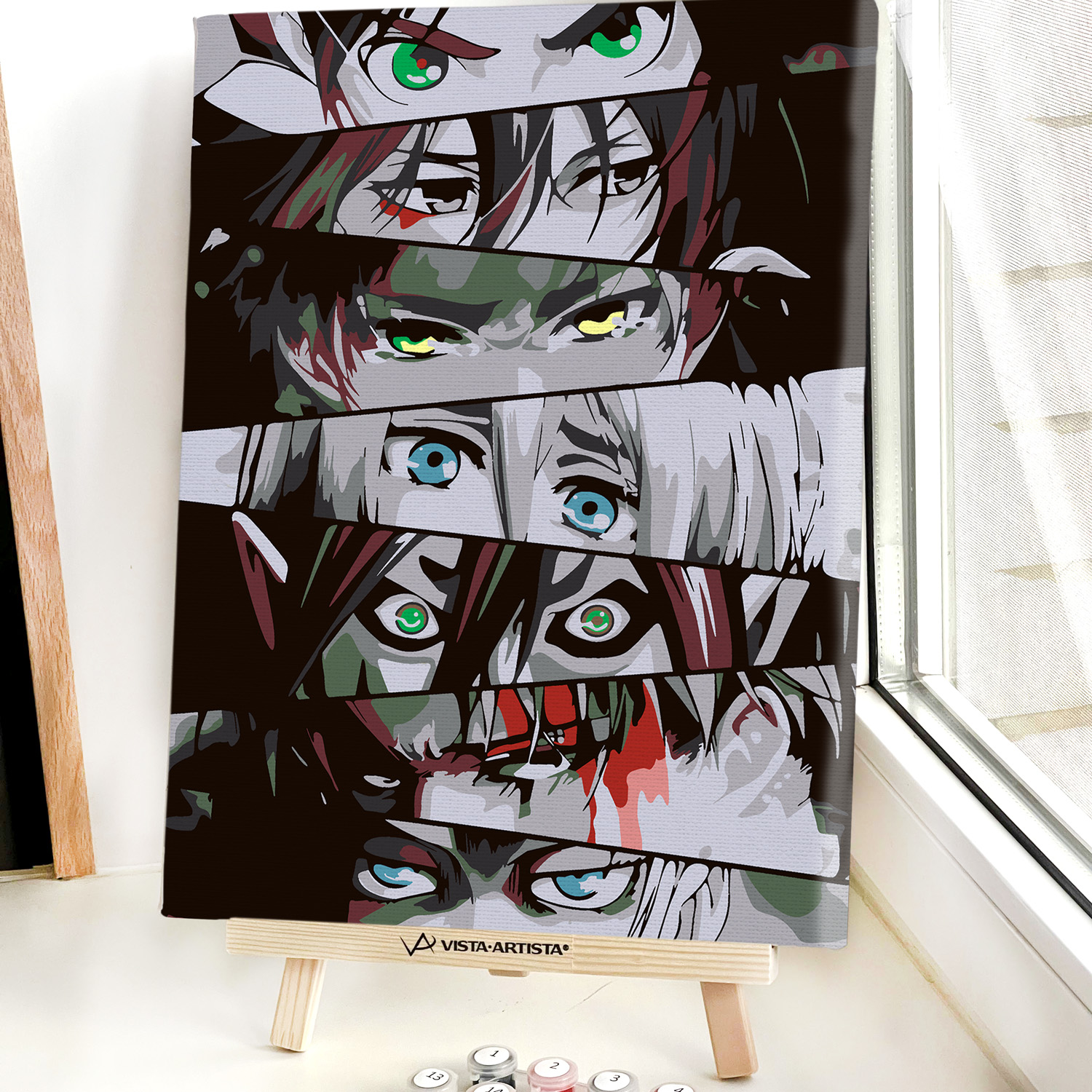 Картина по номерам Red Panda - фото 1