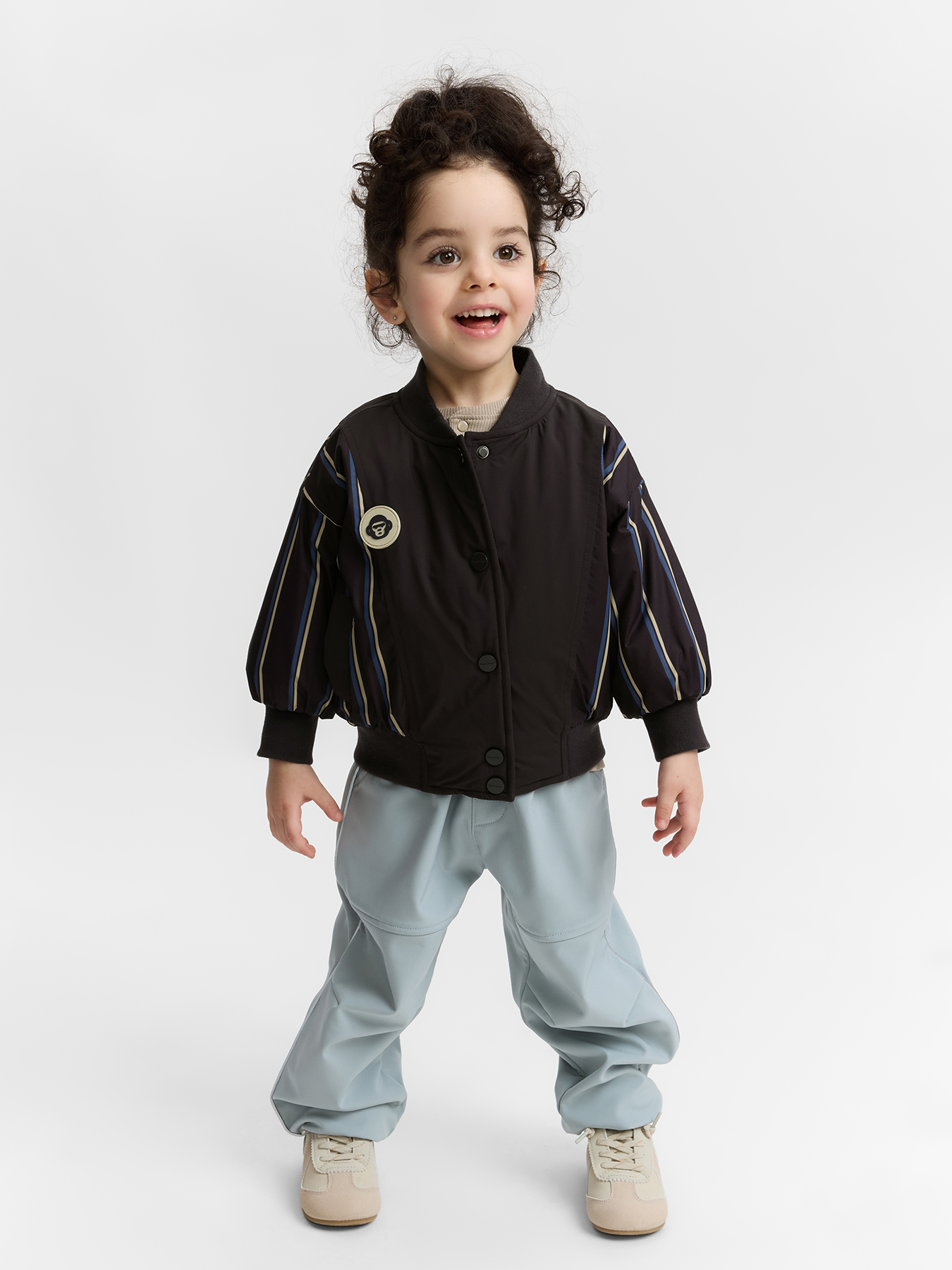 Бомбер Happy Baby 88662_dark-chocolate - фото 5