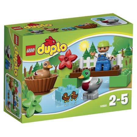 Конструктор LEGO DUPLO Уточки в лесу блочный