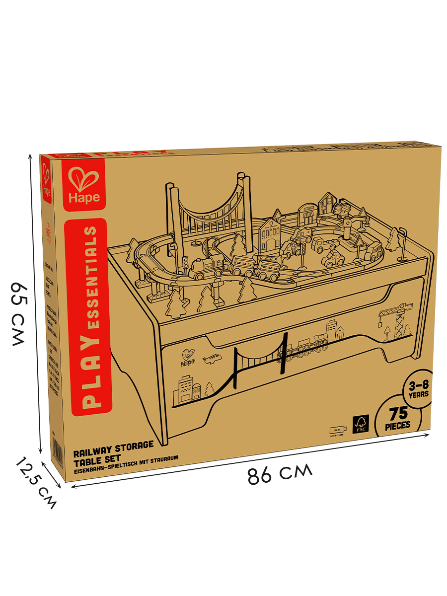 Набор железнодорожный Hape E8941_HP - фото 5