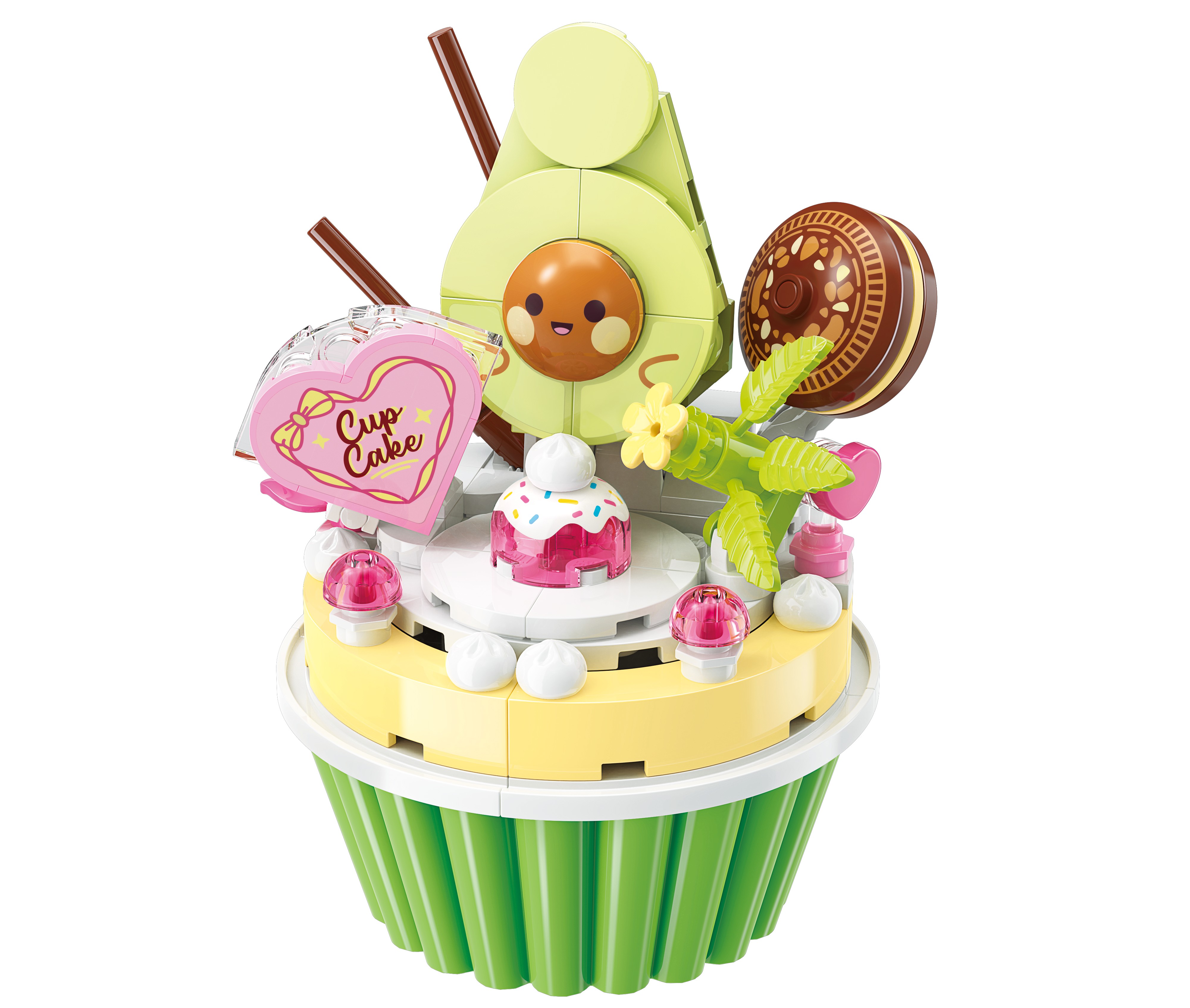 Изображение товара Конструктор QMAN Десерт 113 дет.