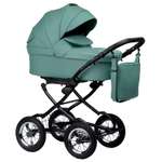Коляска 2в1 Indigo Barbara Eco Classic 01 зеленый