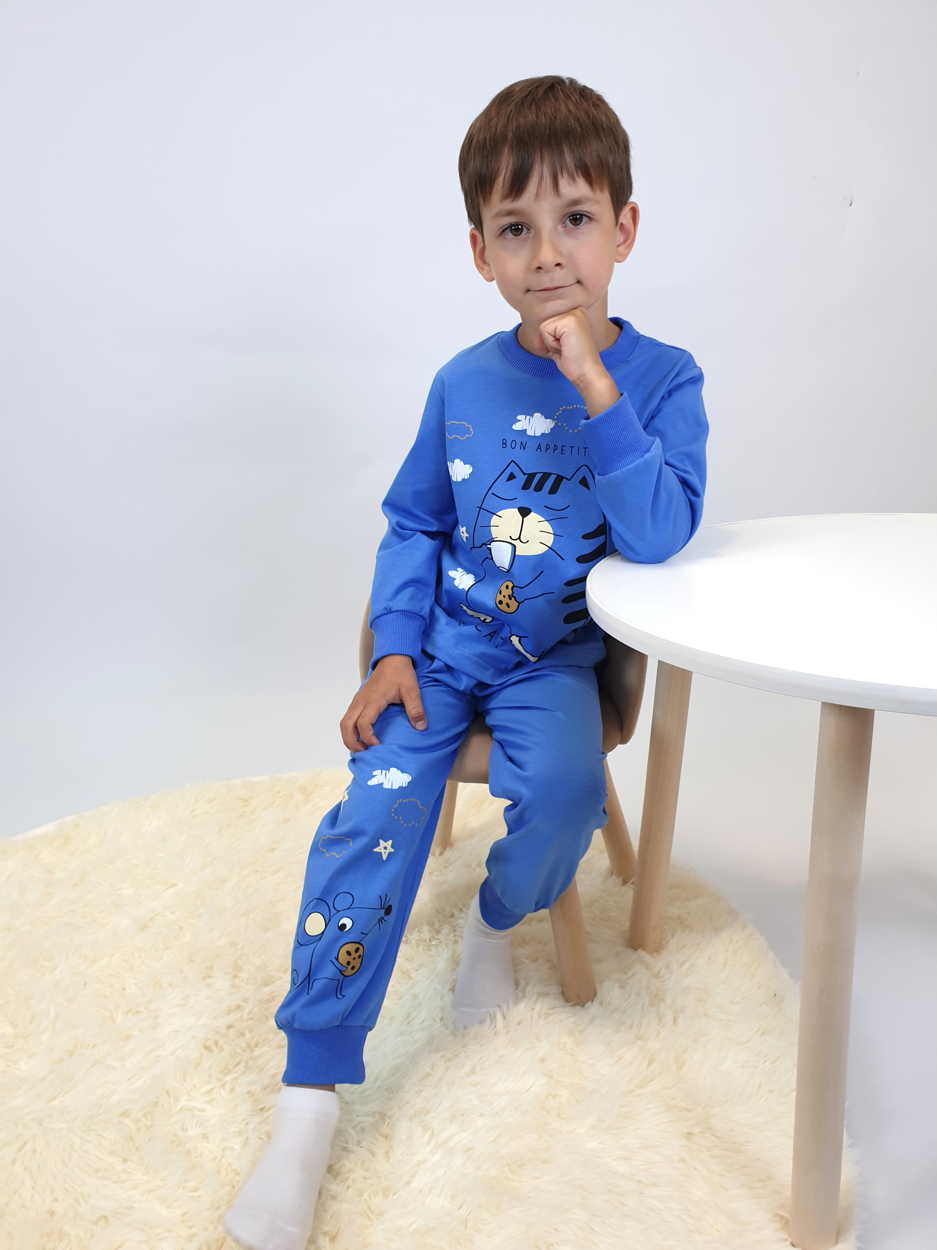 Пижама Luneva 8-67-3. - фото 6