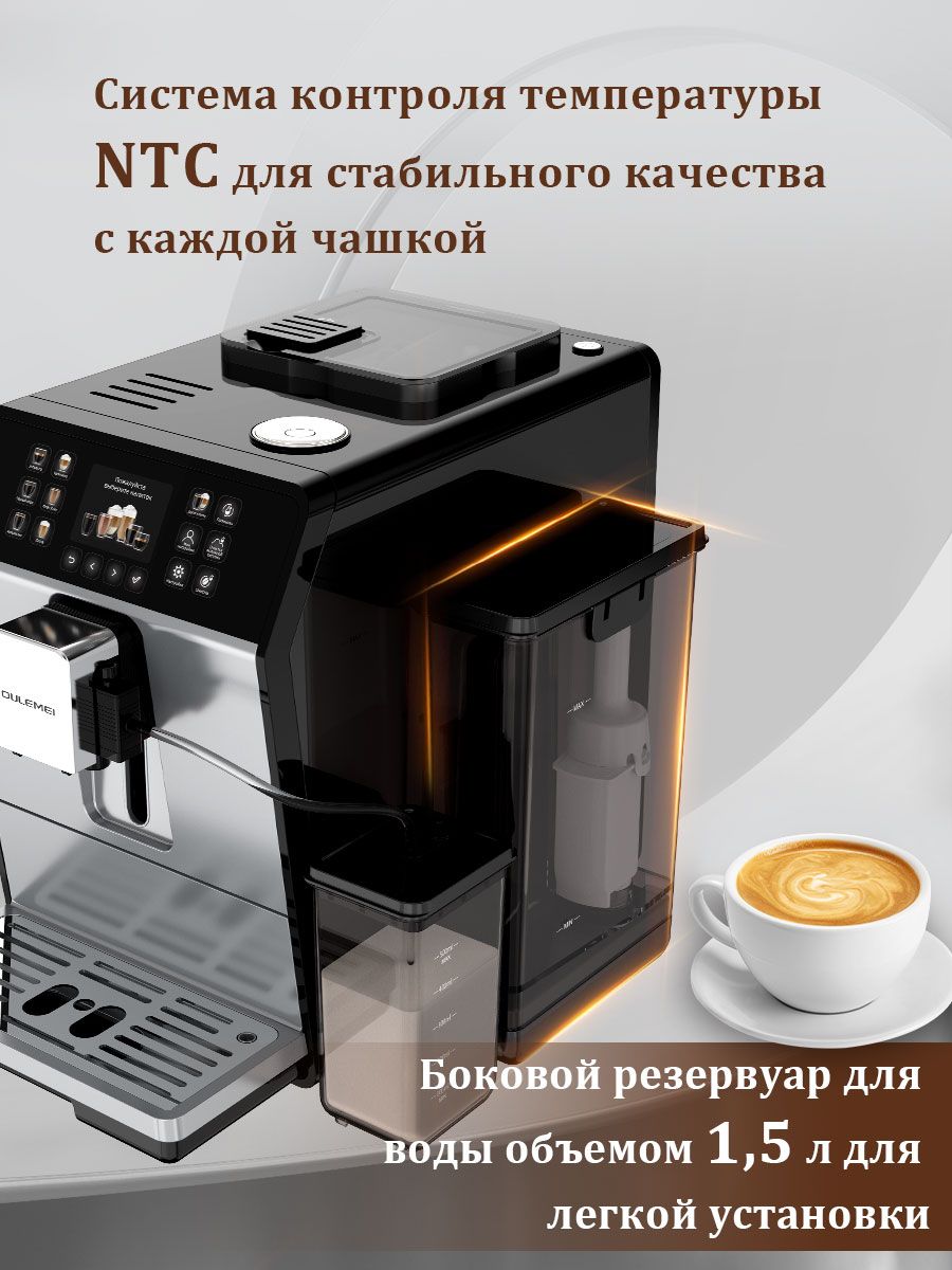Автоматическая кофемашина 1,5л 1450 Вт Oulemei OLM-KFA028 - фото 2