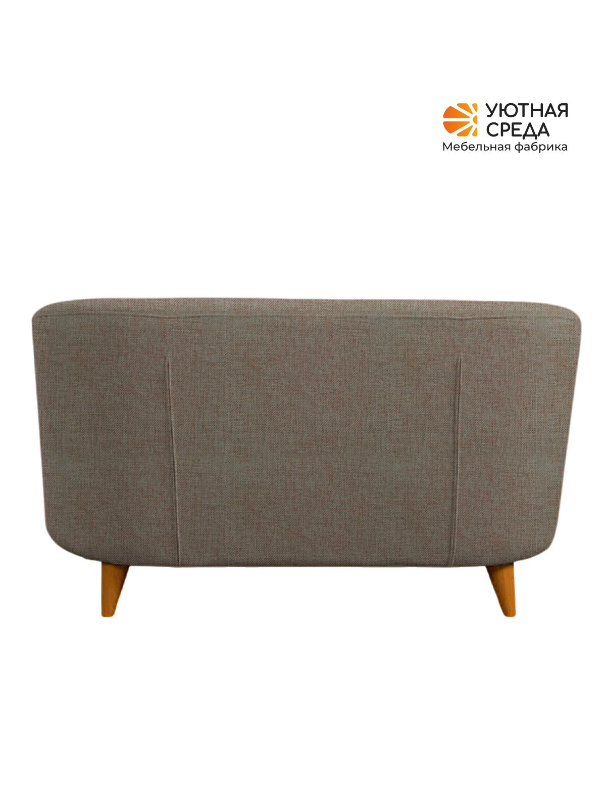 Диван Уютная среда темно-серая рогожка серый - фото 18