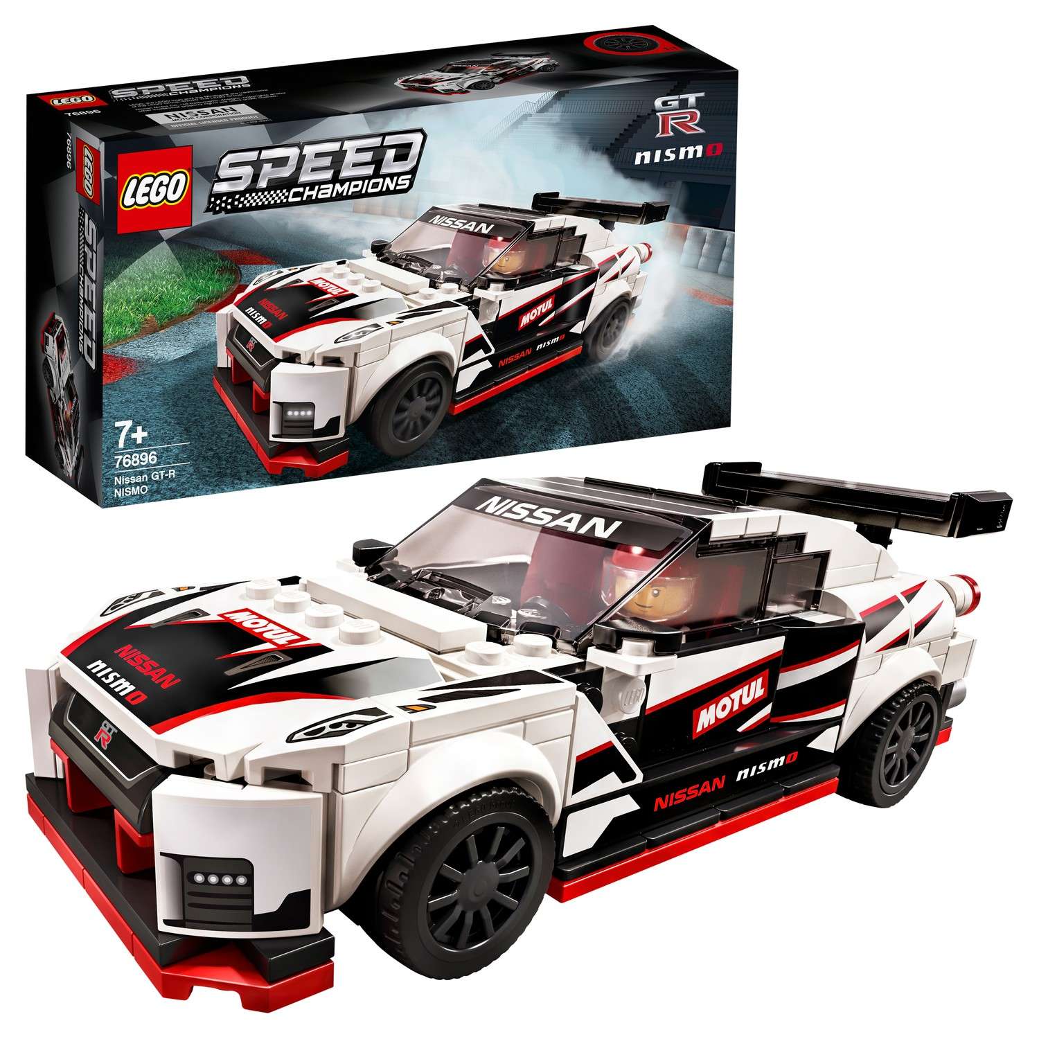 Конструктор LEGO Speed Champions Nissan GT-R NISMO блочный - фото 1
