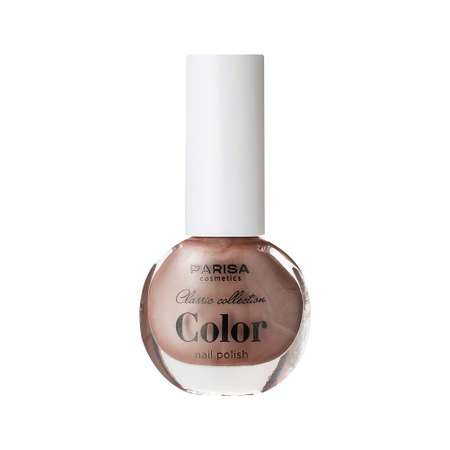 Лак для ногтей Parisa Cosmetics тон 324 Кофе с молоком перламутровый 6мл