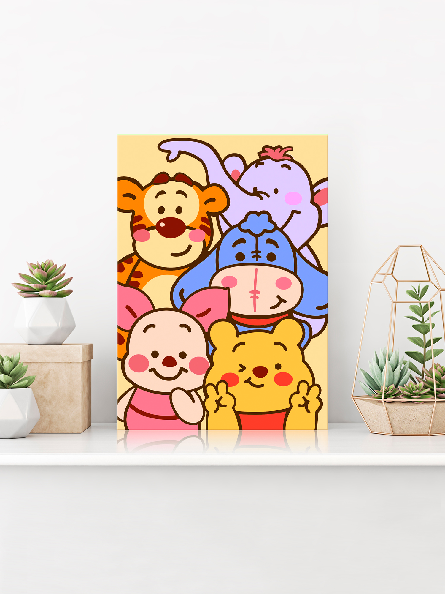 Картина по номерам Hobby Paint Друзья Винни в ассортименте - фото 3