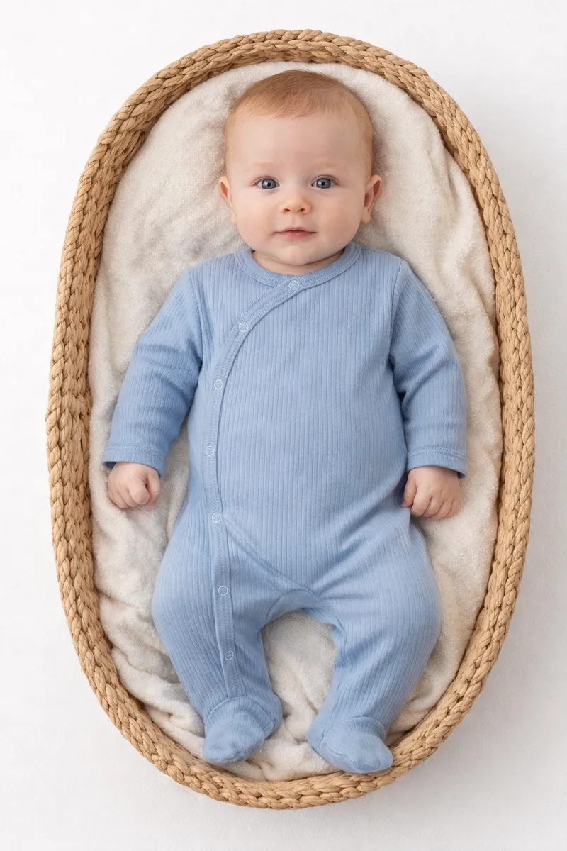 Изображение товара Комбинезон для новорожденных Эскимо 68 пластиковый хлопок теплая одежда