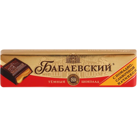 Батончик Бабаевский темный со сливочной начинкой 50г