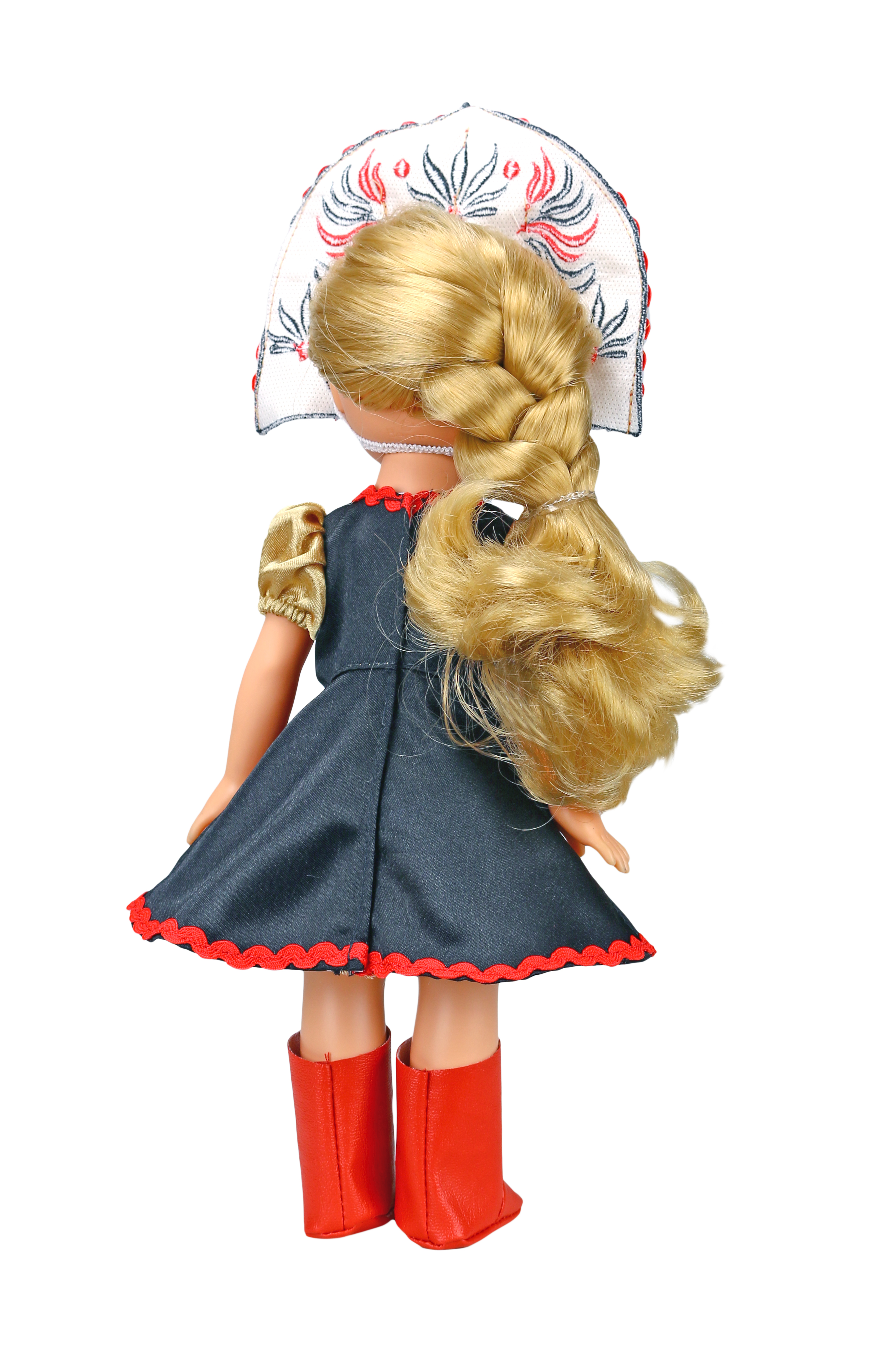 Кукла классическая Весна Эля Хохломская красавица высота 30 см В2637 - фото 4