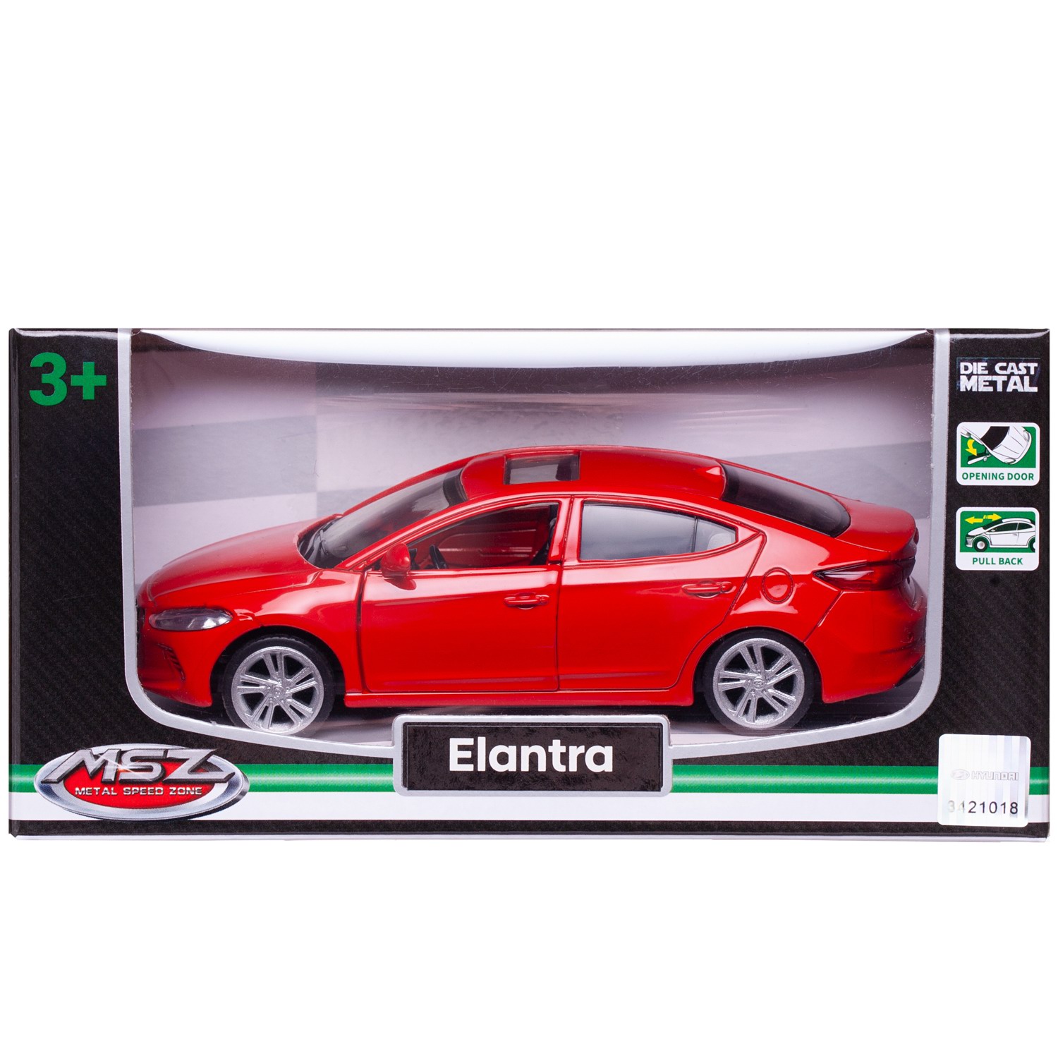 Автомобиль Abtoys Hyundai MSZ 1:43 WE-15965R - фото 2