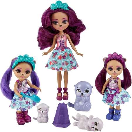Игровой набор Enchantimals Семья Оттавии Выдры