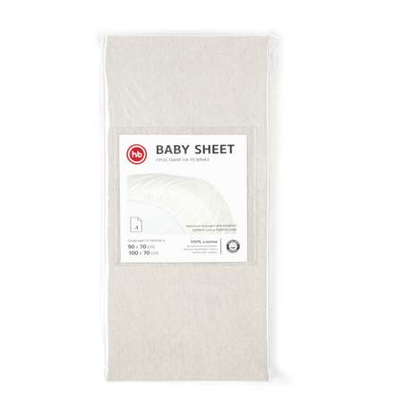 Простыня Happy Baby на резинке Milky 87522