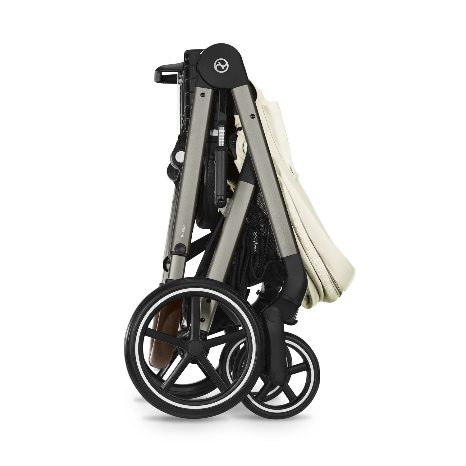 Коляска 3в1 Cybex Balios S Lux TPE бежевый - фото 9