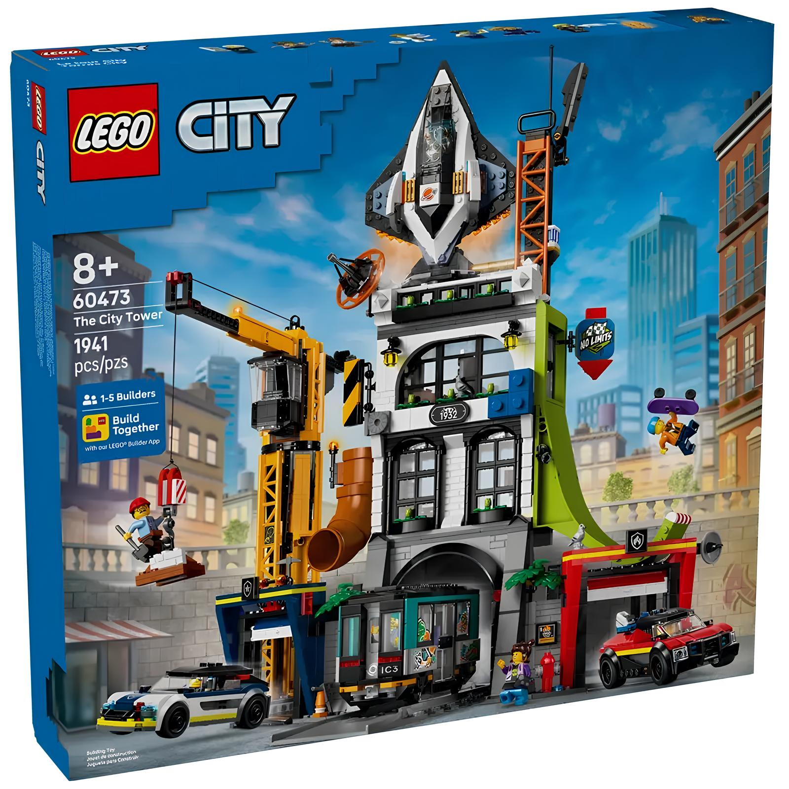 Конструктор LEGO City 60473 1941 дет. - фото 1