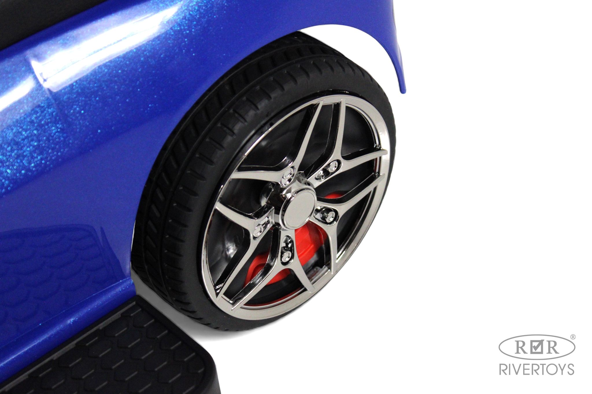 Каталка RIVERTOYS Z005ZZ-MP-BLUE синий - фото 7