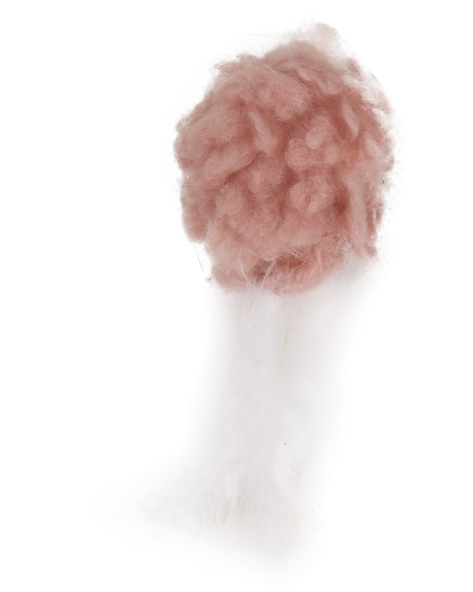 Игрушка для кошек Barbaks Помпон с пером - фото 2