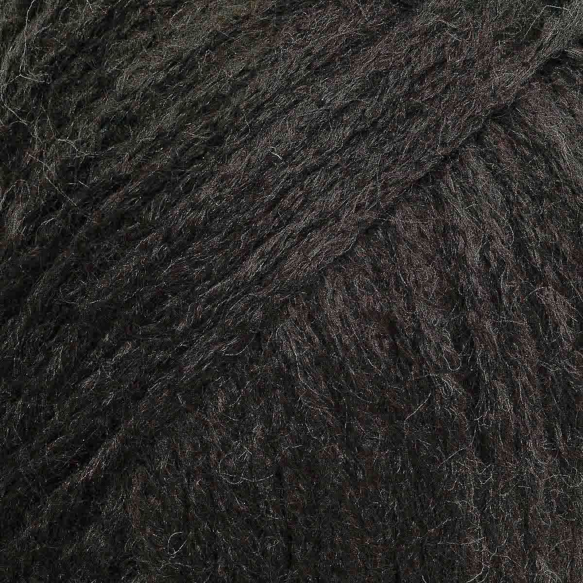 Пряжа ВЯЗЬ для вязания Северная универсальная 100 гр 210 м 3 мотка 04 черный - фото 7