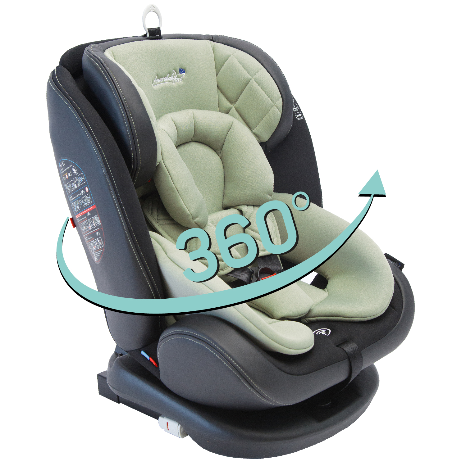 Автокресло Amarobaby Isofix 0+/1/2/3 (0-36 кг) - фото 3