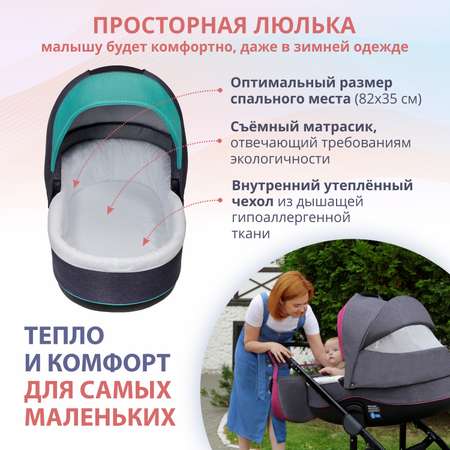 Коляска 2в1 SIGER