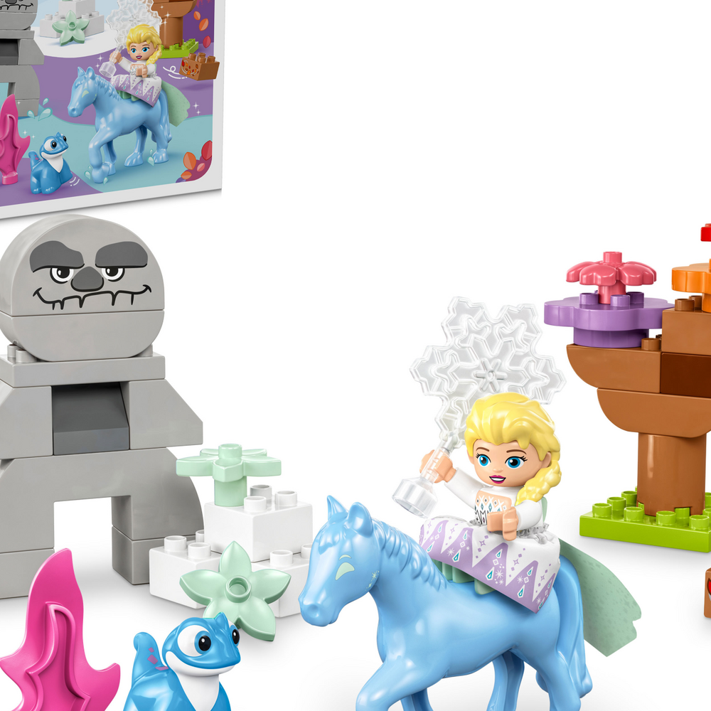 Конструктор LEGO DUPLO Эльза и Бруни в лесу 10418 57 дет. - фото 2