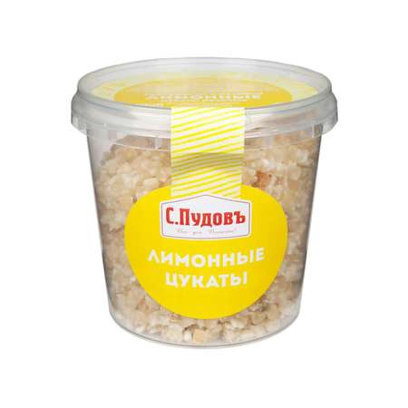 Цукаты С.Пудовъ Лимонные 230 г
