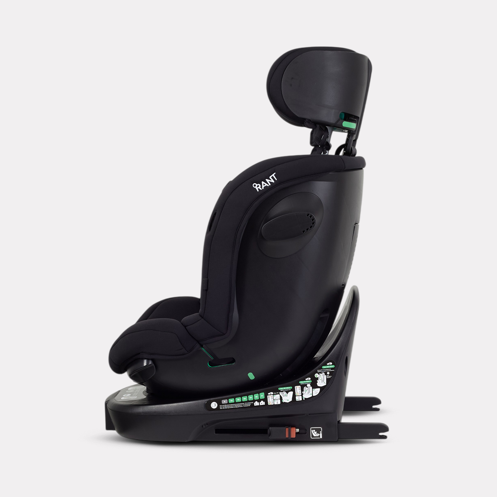 Автокресло Rant Страда Isofix 0+/1/2/3 (0-36 кг) черный - фото 11