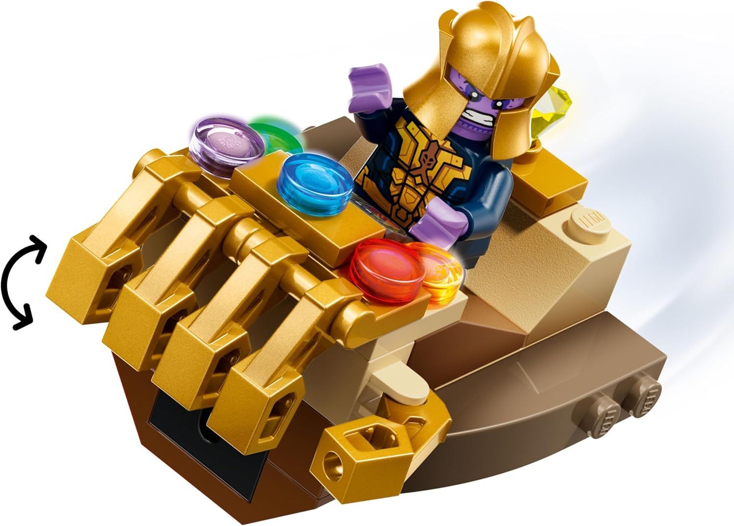 Конструктор LEGO Marvel Super Heroes Captain America vs.Thanos 107 дет. - фото 4