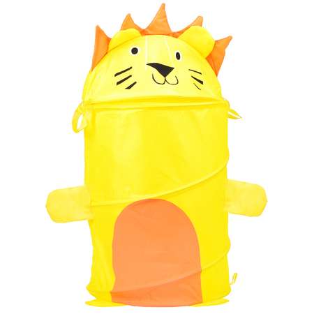 Корзина для игрушек Ural Toys с крышкой. Лев