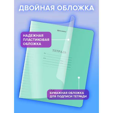 Общая тетрадь Brauberg линейка