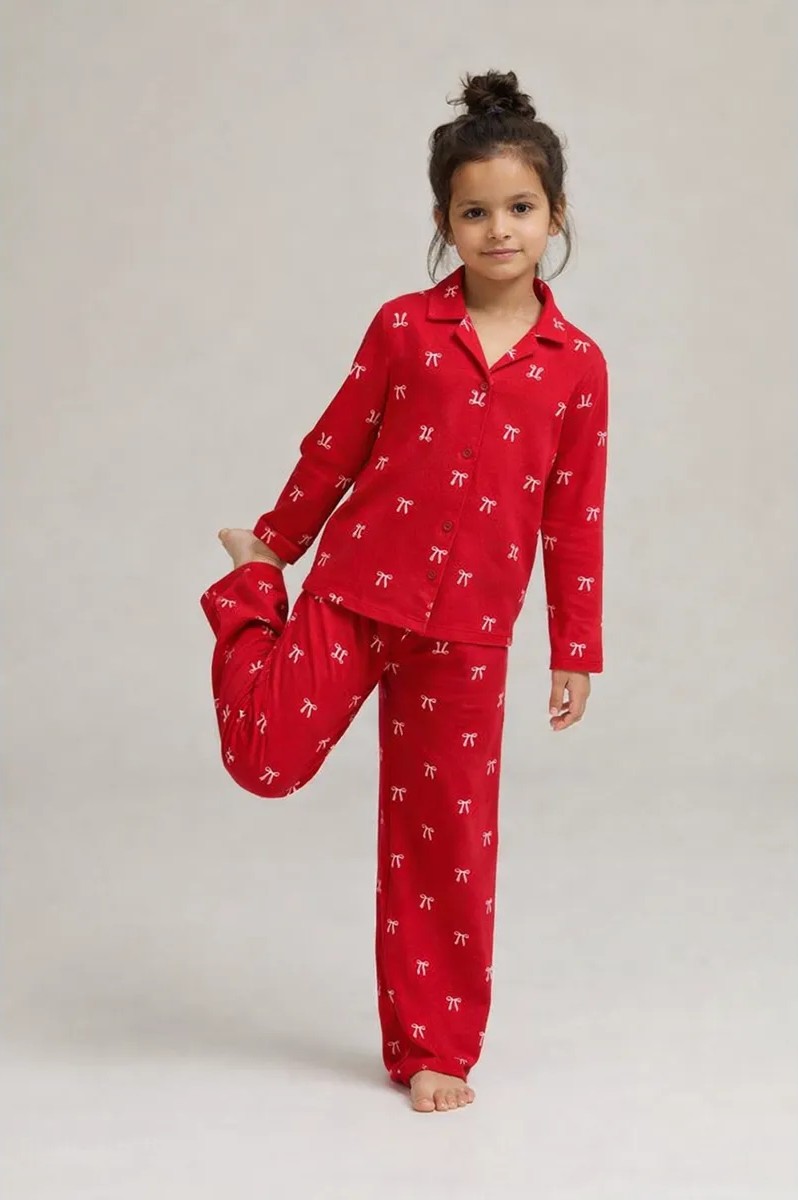 Изображение товара Детская пижама Mark Formelle из хлопка для девочек зимняя стильная уютная