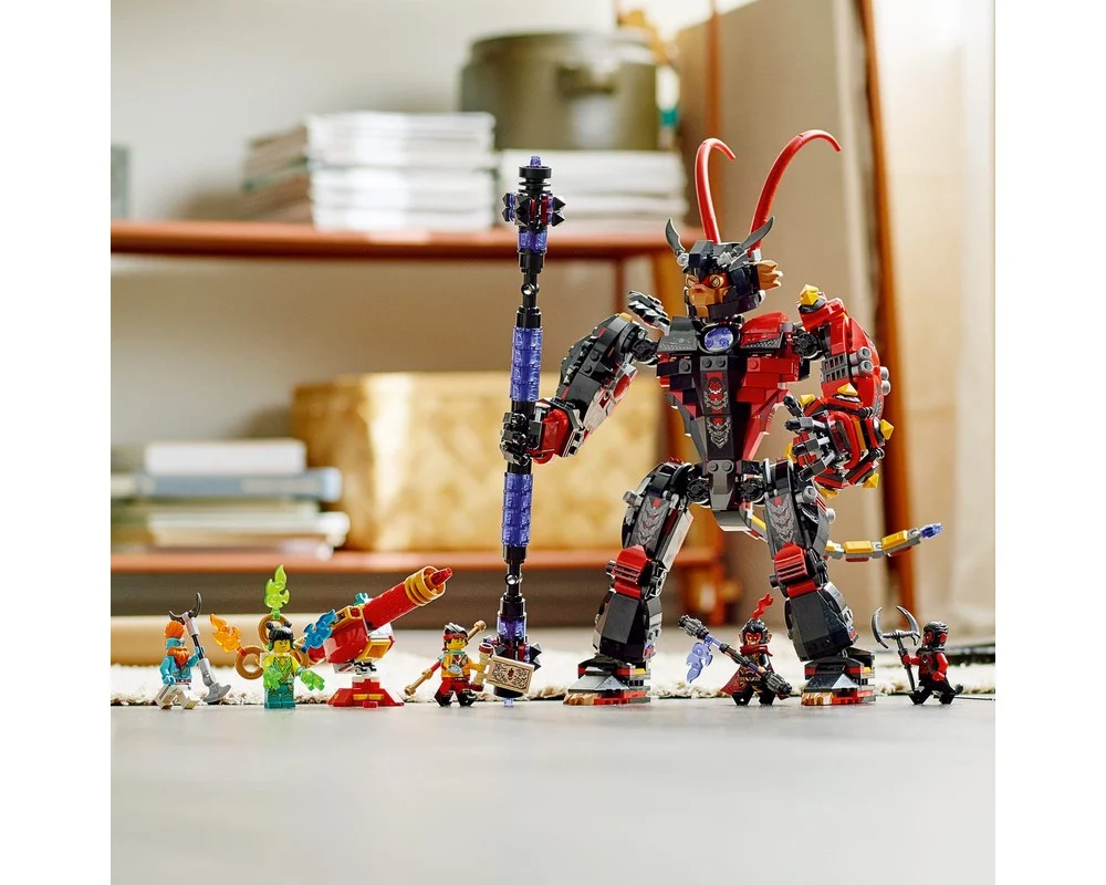 Изображение товара Конструктор LEGO Monkie Kid Злой Робот Макаки 893 детали Изображение товара Конструктор LEGO Monkie Kid Злой Робот Макаки 893 детали