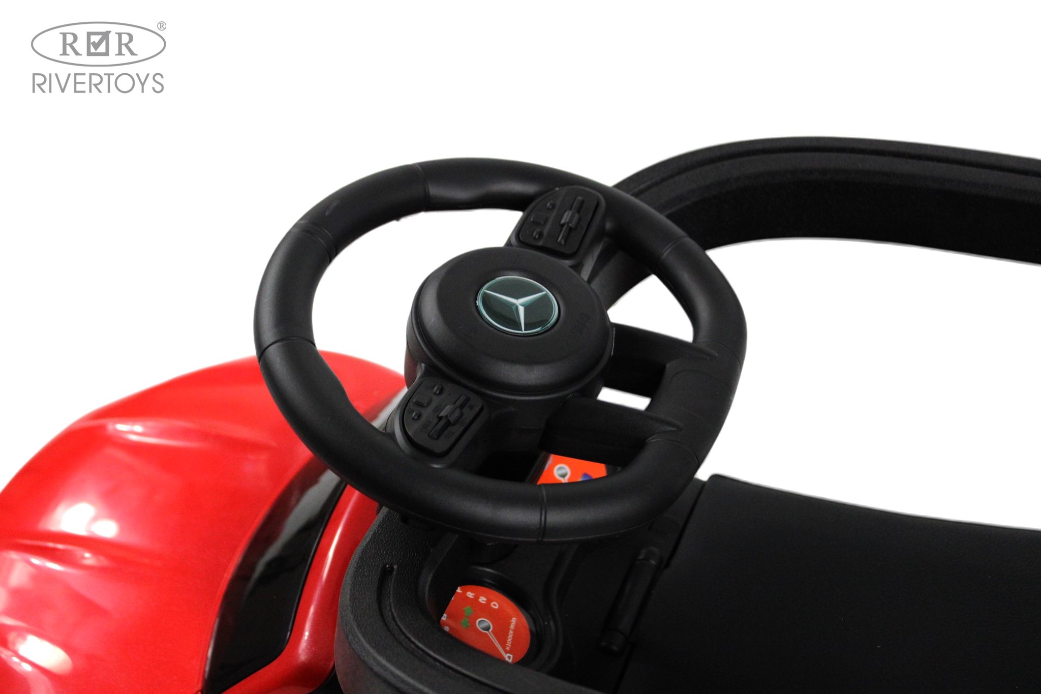 Каталка RIVERTOYS Z005ZZ-MP-RED красный - фото 10