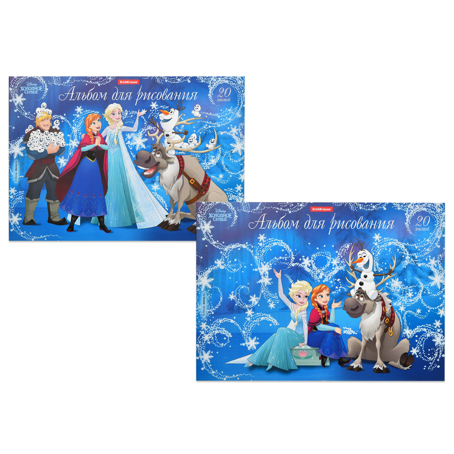 Альбом Disney Холодное сердце А4 20 лист. - фото 1