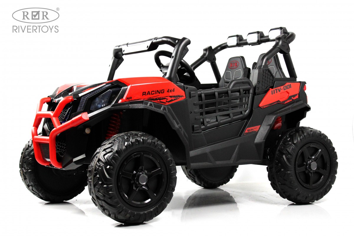 Электромобиль RIVERTOYS K777KK-LUX-BUGGY-RED С пультом ДУ - фото 16