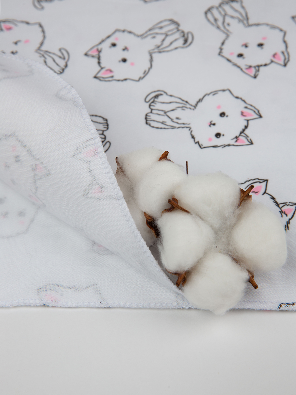 Пелёнка inlovery трикотаж 85х100 см 3 шт. - фото 14