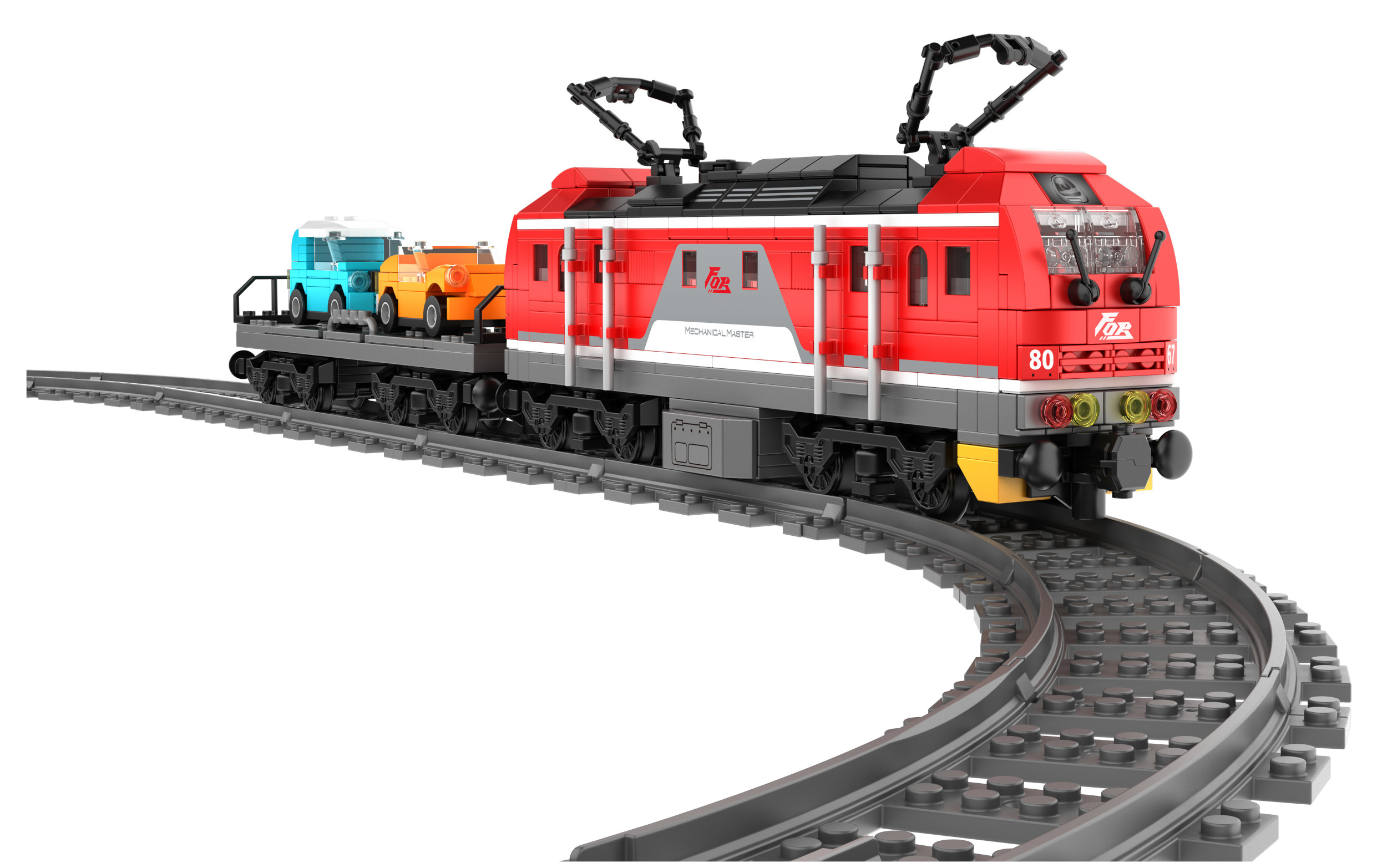 Конструктор Im.Master Локомотив 617 дет. - фото 4